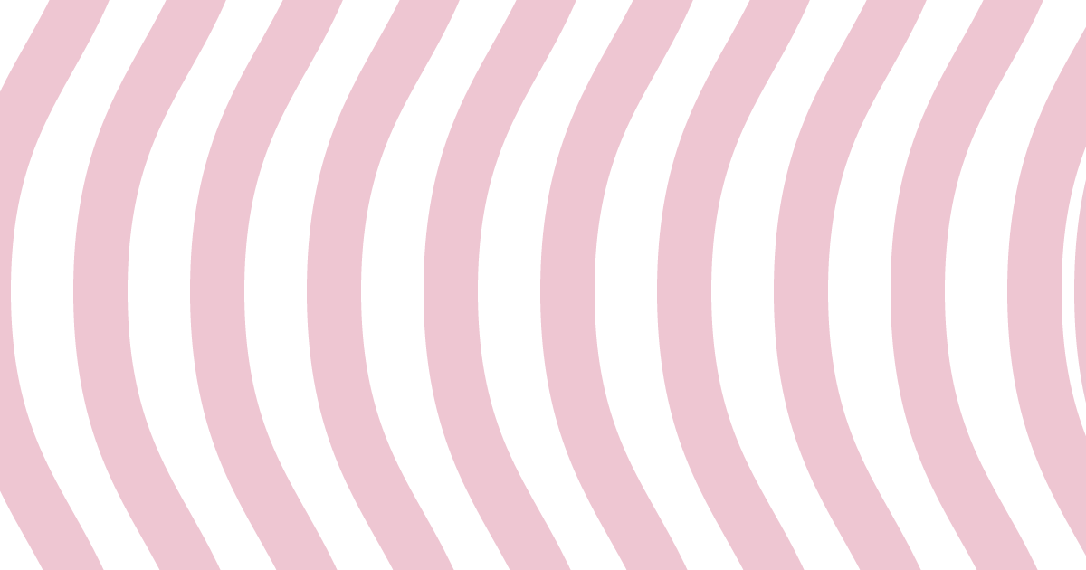 ピンクと白の曲線のパターン