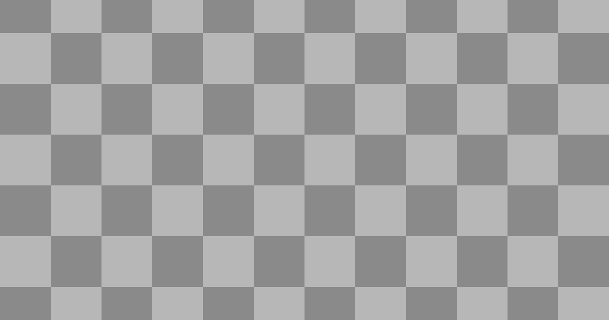 薄いグレーに濃いグレーの市松模様のパターン