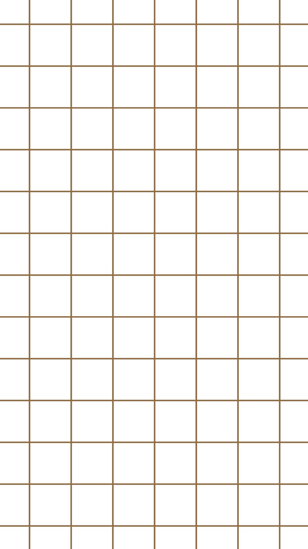 白い背景に茶色のシンプルなチェック模様のパターン