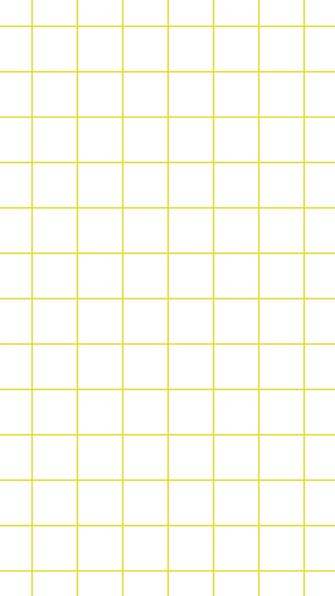 白い背景に黄色のシンプルなチェック模様のパターン