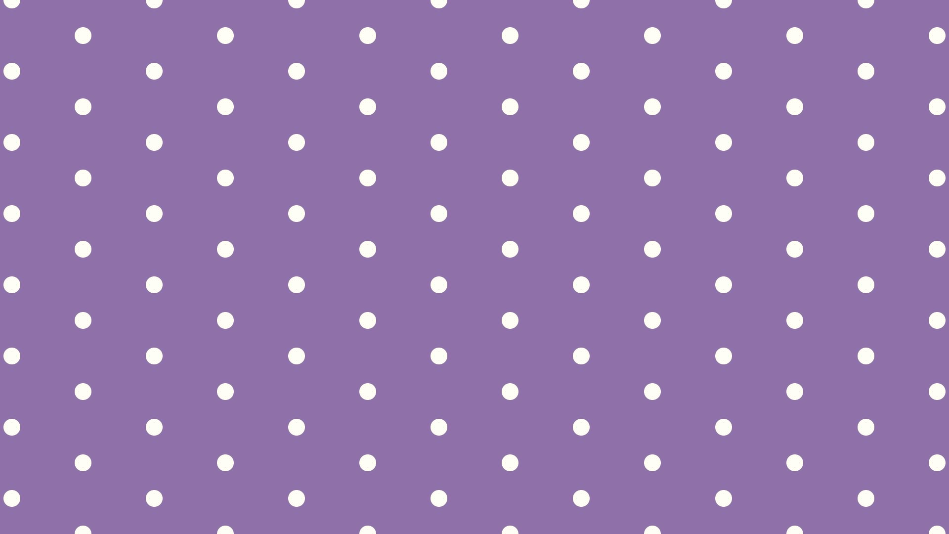 紫の背景にシンプルなクリーム色のドットのパターン